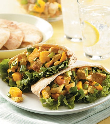 Curry Chicken Salad with Mango