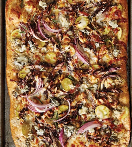 Sheet Pan Pizza with Fingerlings & Gorgonzola image None