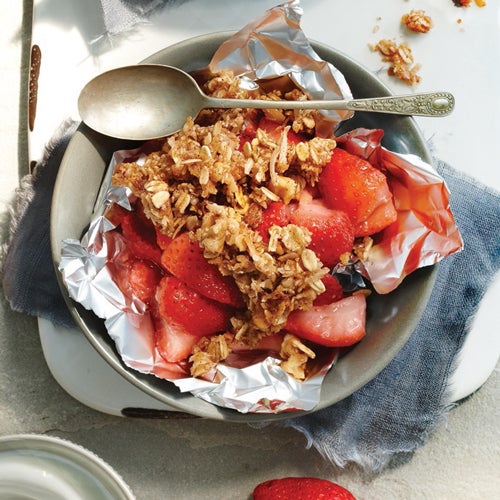 Strawberry-Coconut-Crisp