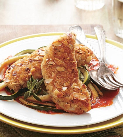 Almond-Crusted Chicken image None