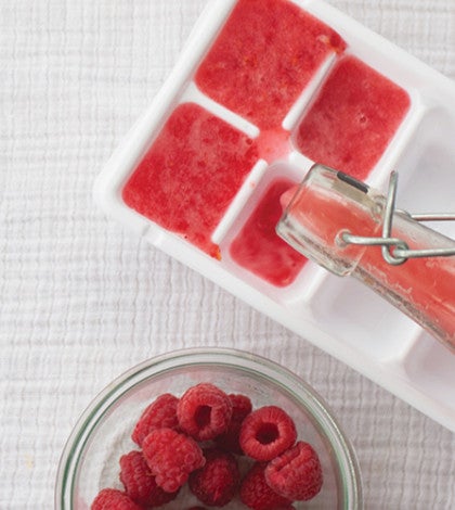 DIY Flavored Ice Cubes - Amy's Nutrition Kitchen