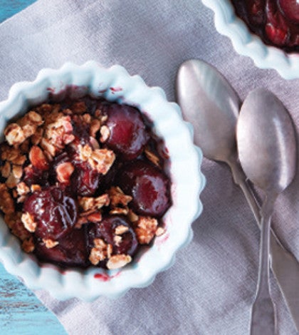 Grilled Dark Cherry Crumble Foil-Packet image None
