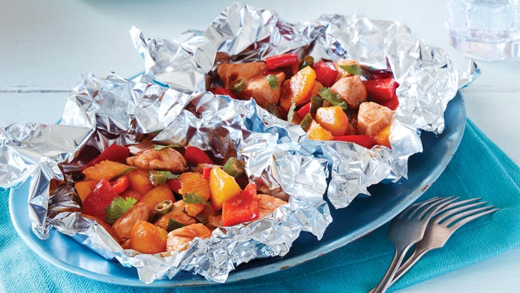 Orange & Mango Chicken Foil Packs 61web None