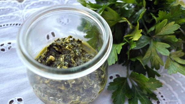Parsley Anchovy Dip