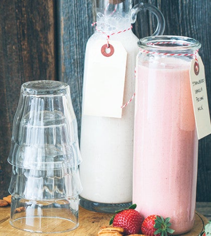Strawberry Vanilla Pecan Milk image None