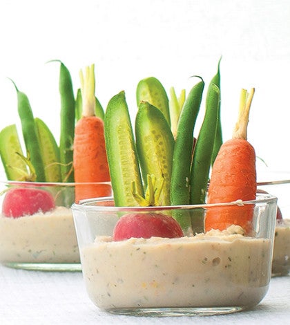 Creamy Dill Cannellini Bean Dip