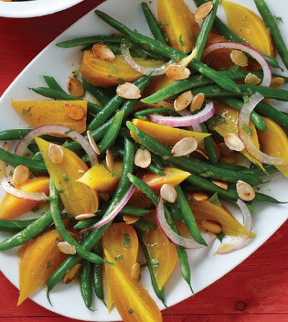 Golden Beet & Green Bean Salad image None
