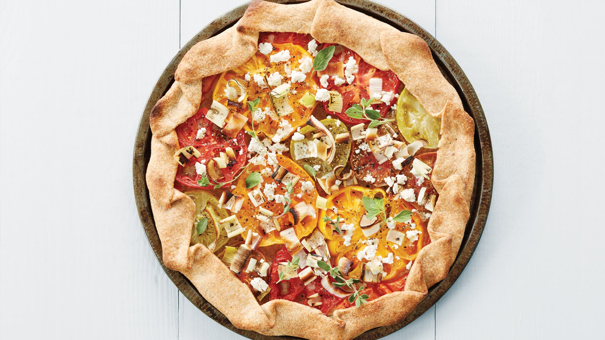 Heirloom Tomato and Herb Galette Recipe