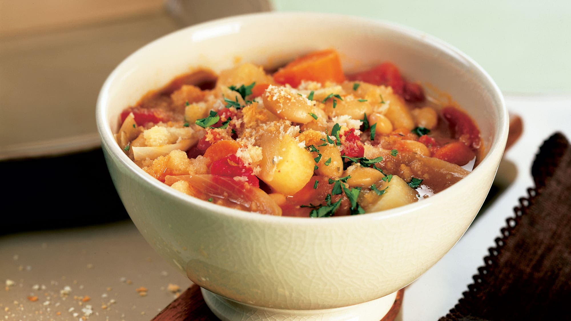 Root-Veggie-Lentil-Soup Slow cooker veggie lentil soup recipe