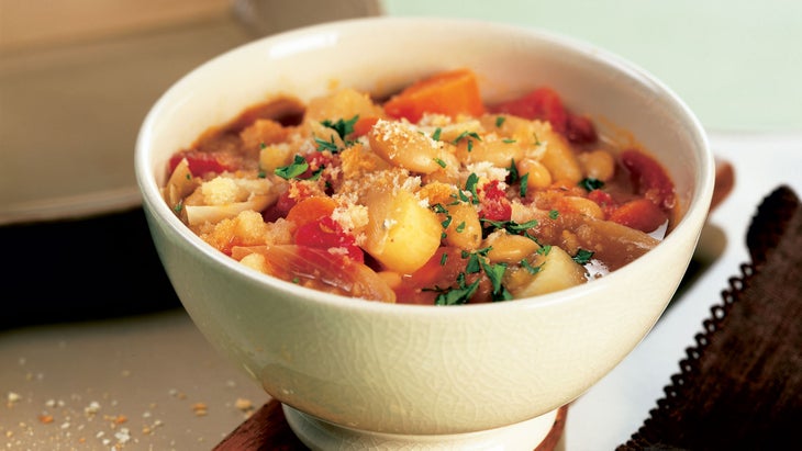 Root-Veggie-Lentil-Soup Slow cooker veggie lentil soup recipe