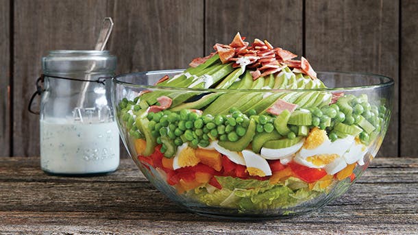 seven layer salad