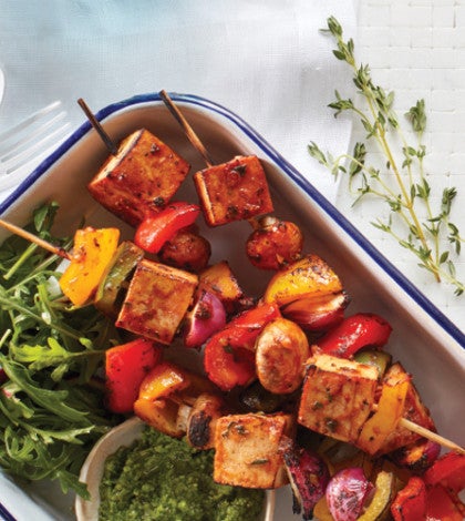 Tofu & Mushroom Bourguignon Skewers image None