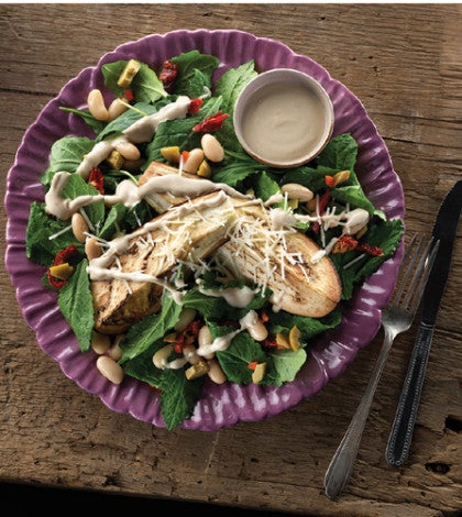 White Bean & Eggplant Salad image None