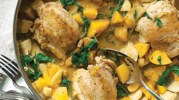 Peachglazedchicken