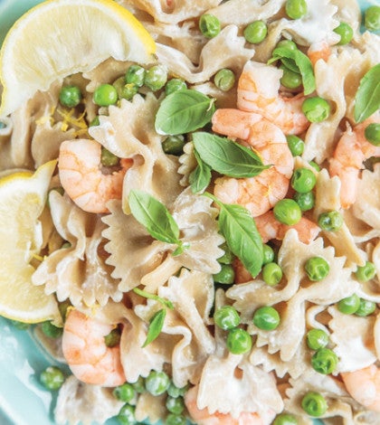 Creamy Shrimp & Sweet Pea Farfalle image None