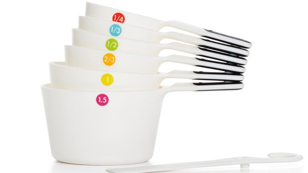 6 Measuring Cups + Spoons for Perfect Cooking