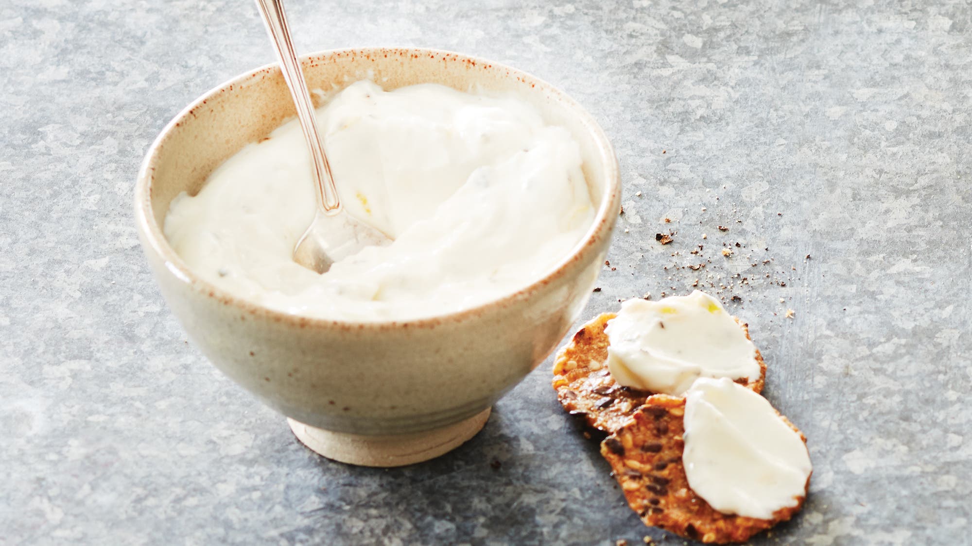 Lemon and Herb Kefir Spread