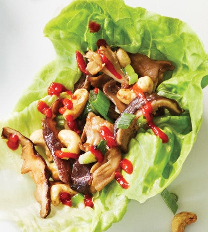 Mushroom Cashew Lettuce Wraps image None