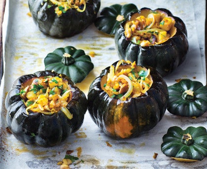 Walnut-Stuffed Squash image None