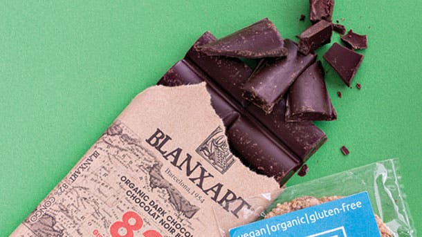 clean dark chocolate