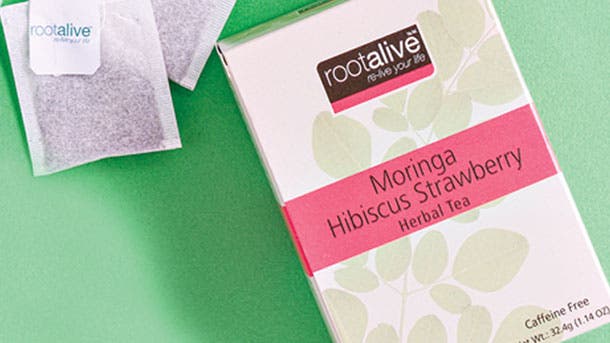 Strawberry hibiscus Tea