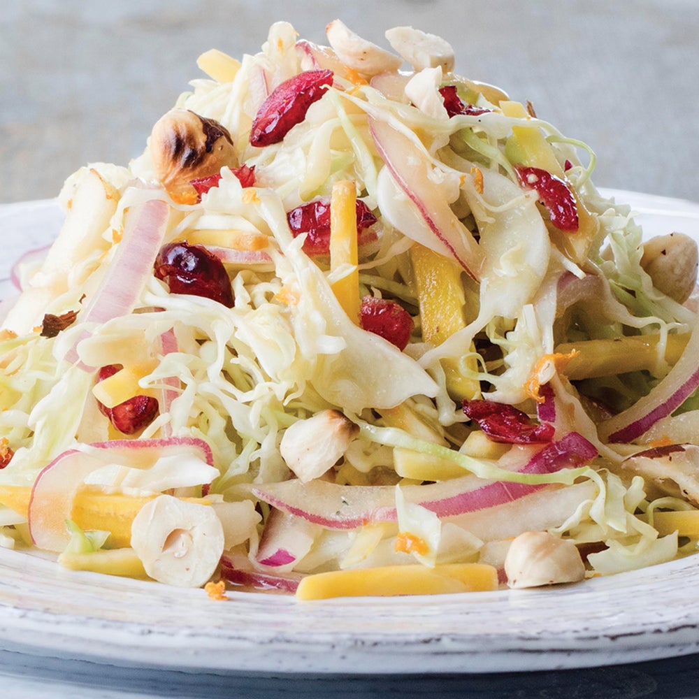 orange slaw dressing Holiday Coleslaw with Orange Vinaigrette