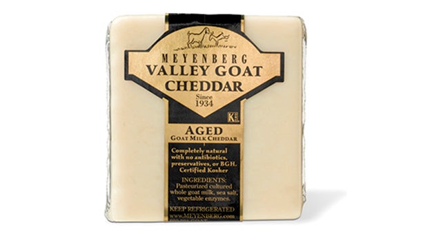CleanChoice-ValleyGoatCheddar Clean goat cheese for lactose intolerance