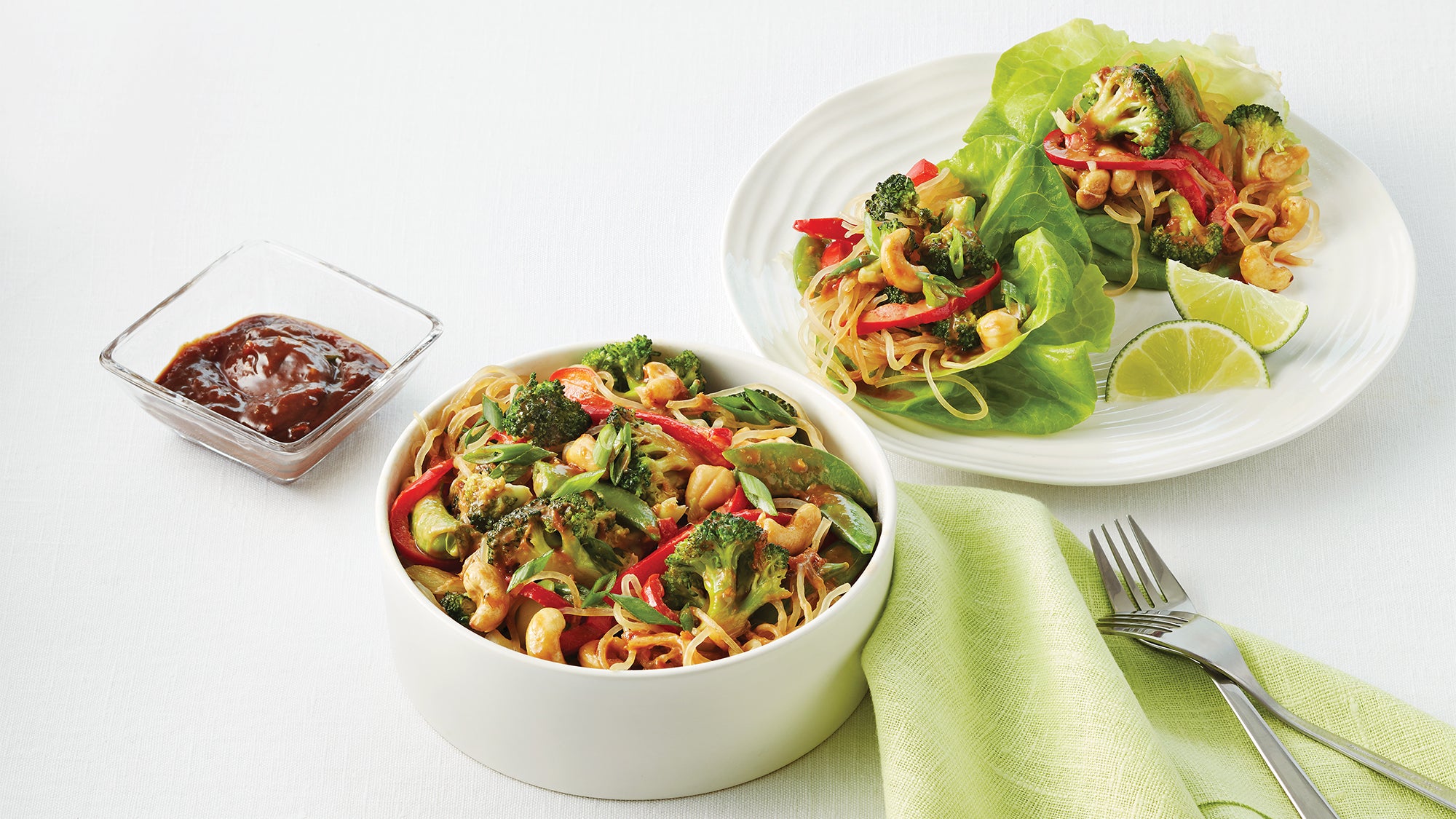 Cashew Broccoli Kelp Noodles