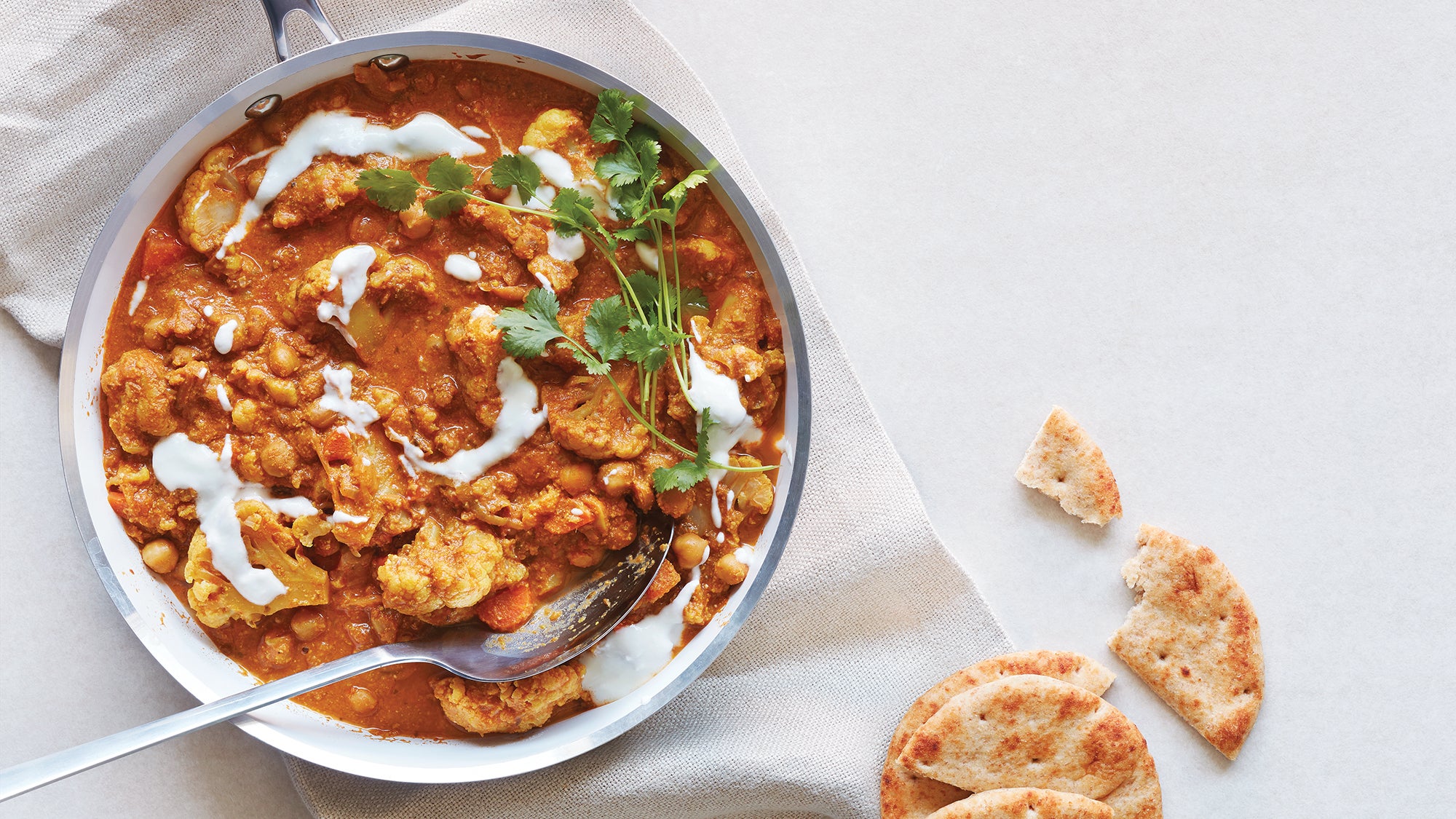 Chickpea korma best sale