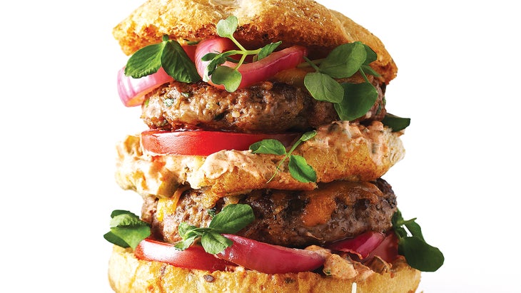 Big Stack Burger Best hamburger ever recipe