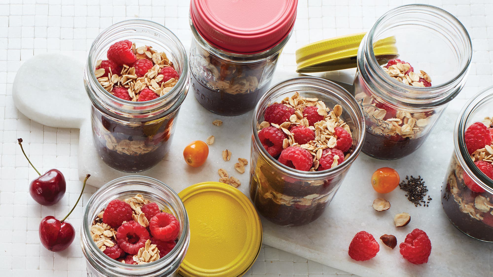 Chocolate Chia Raspberry Cobblers 62web Chocolate Chia Raspberry Cobblers Recipe