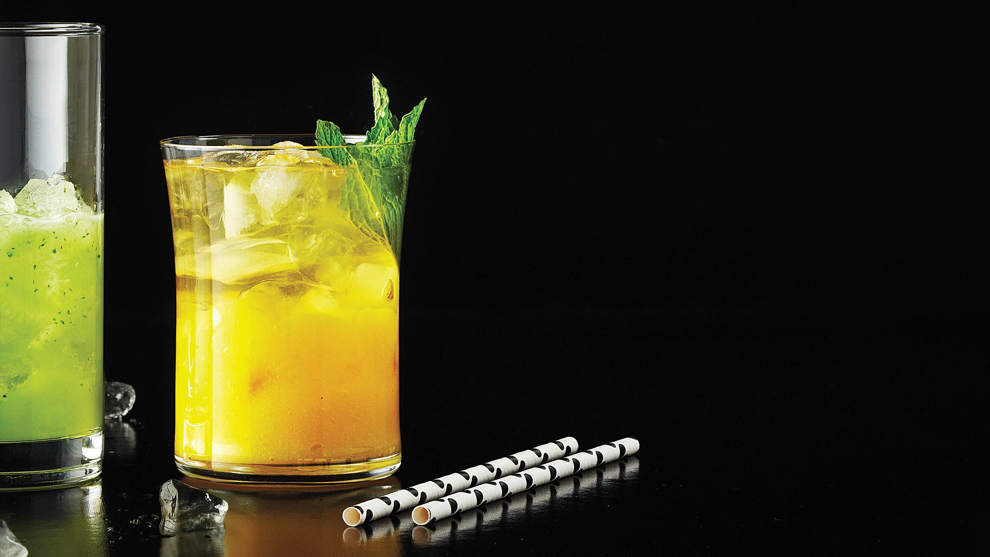 Mango Mint Iced Green Tea Mango mint iced green tea recipe