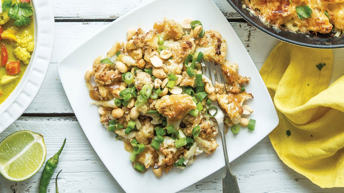 Kung Pao Cauliflower StirFry Recipe Clean Asian Recipes