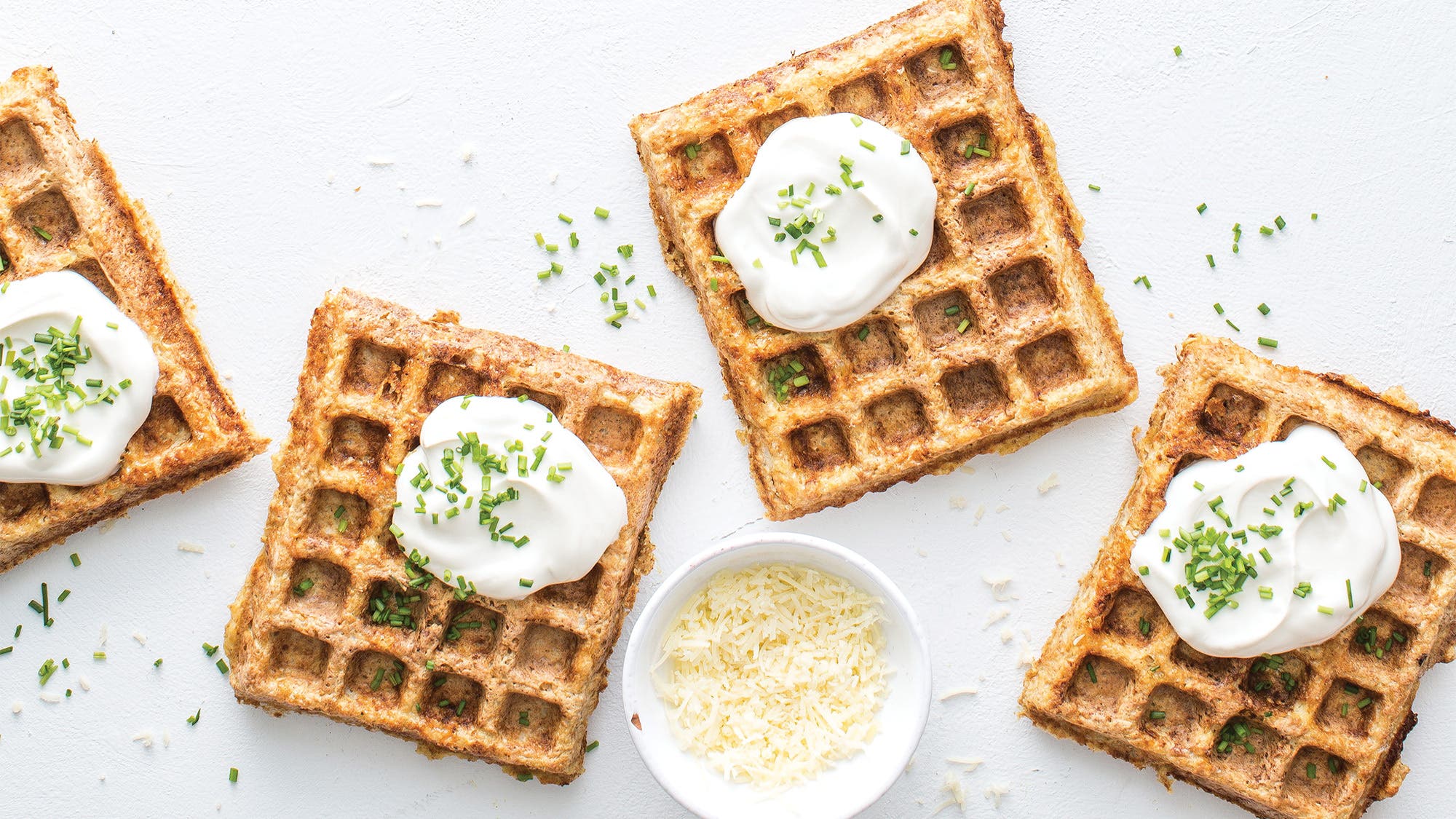 Savory Cauli Waffles recipe