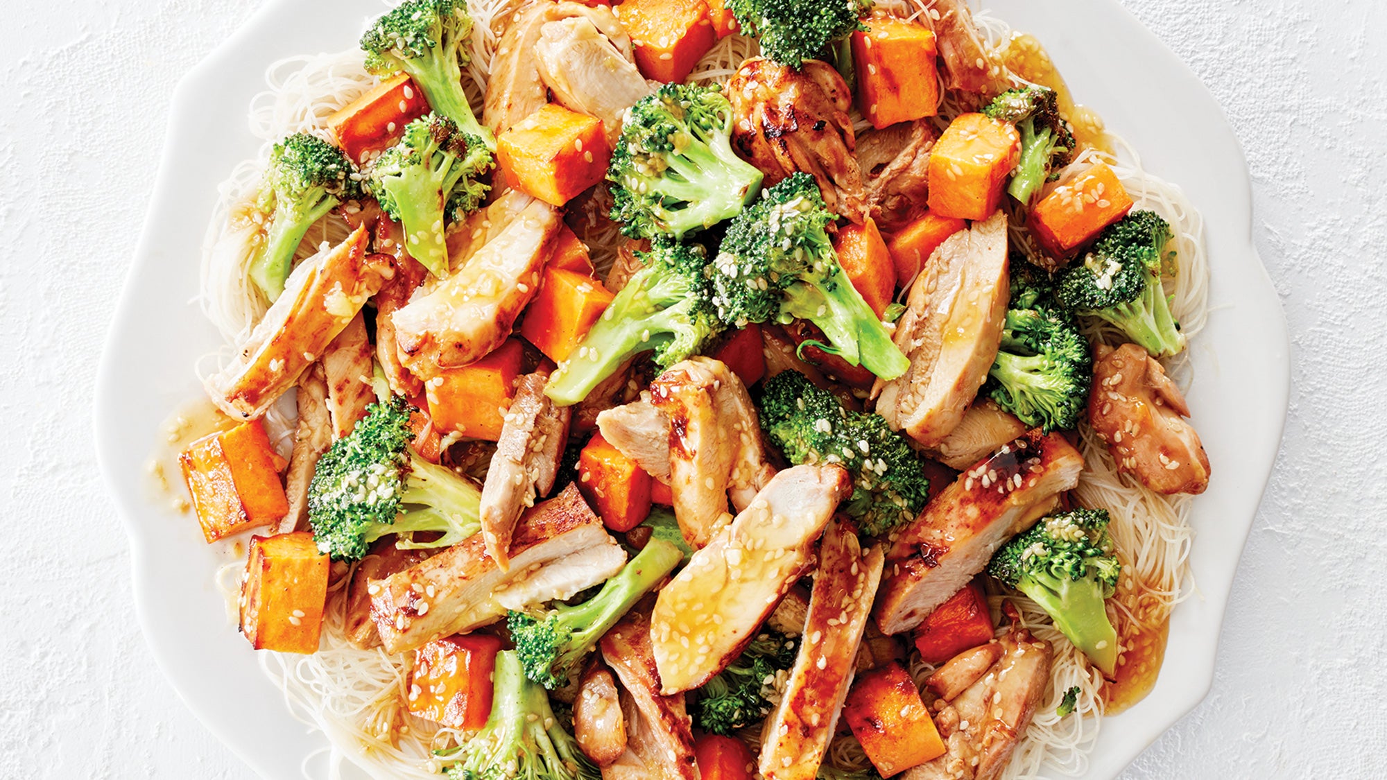 Orange Sesame Chicken Bowl recipe