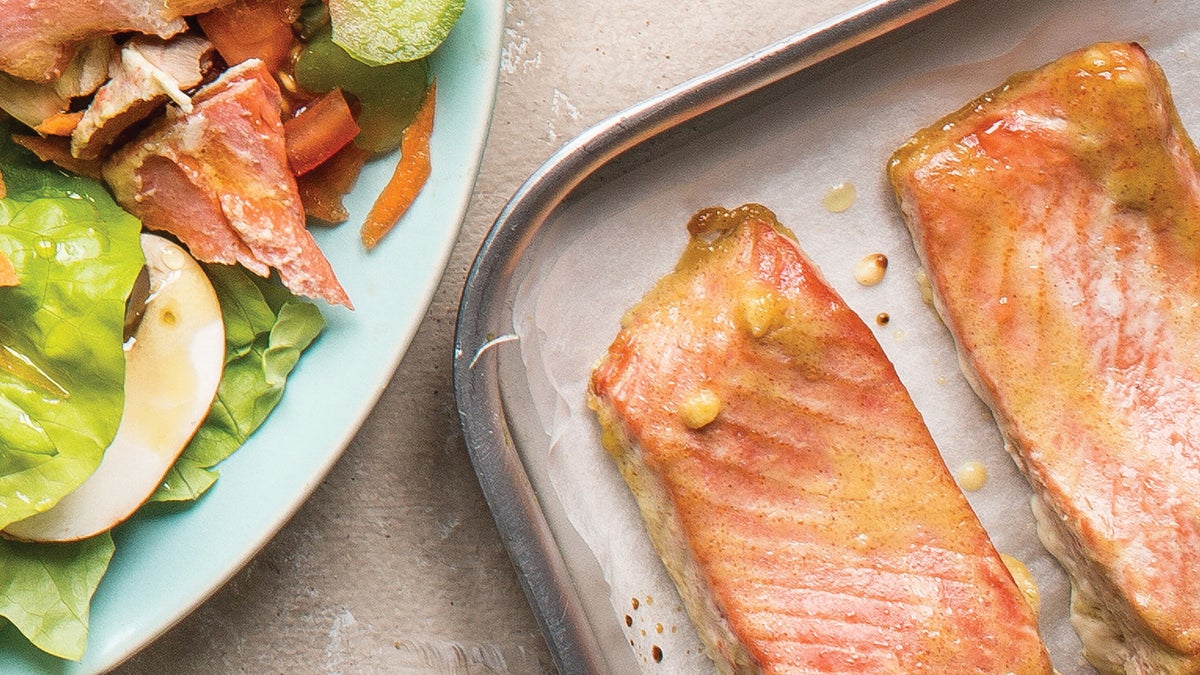 Maple Baked Salmon Recipe | Easy Baked Salmon