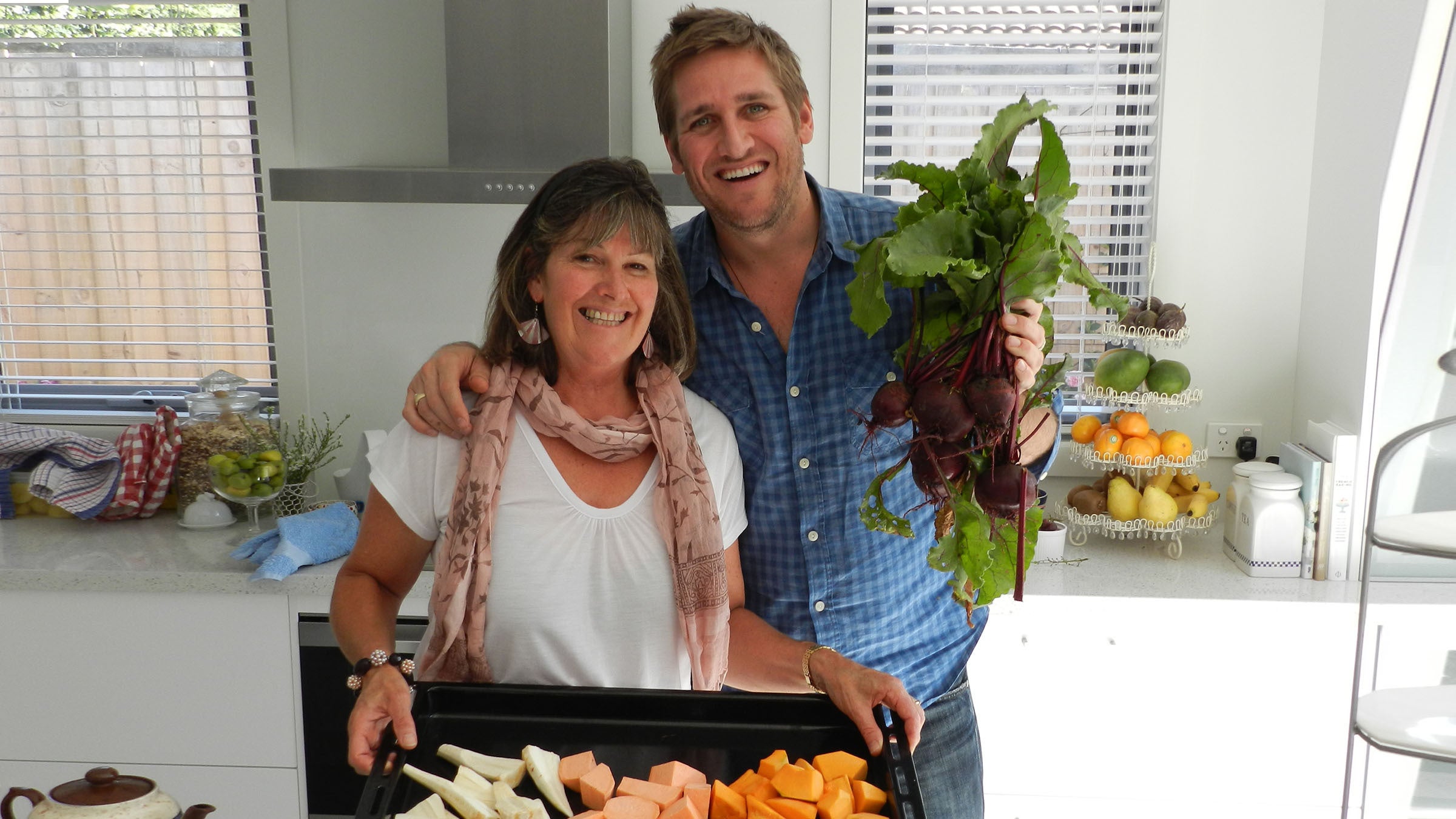 Curtis Stone and his mother Lozza