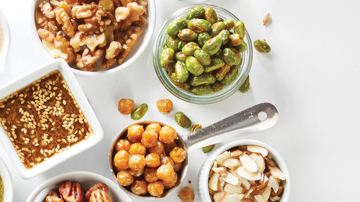 Roasted Chickpeas or Edamame Recipe