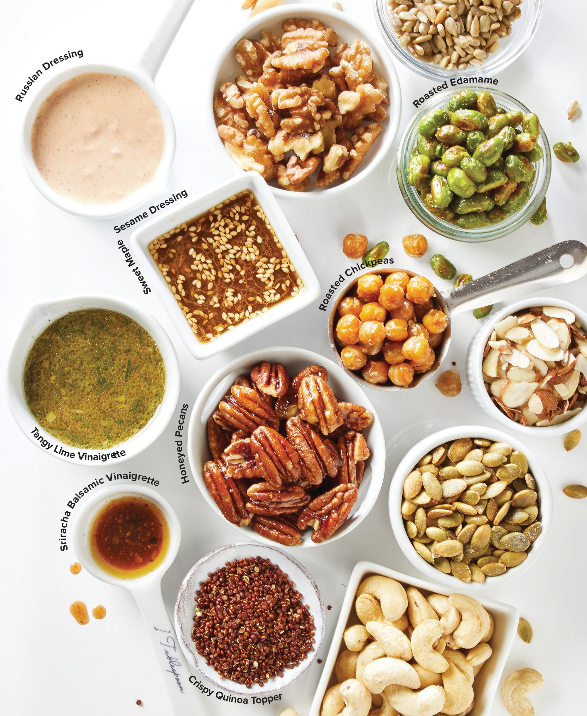 Next-level Salads - Toppers and Dressings