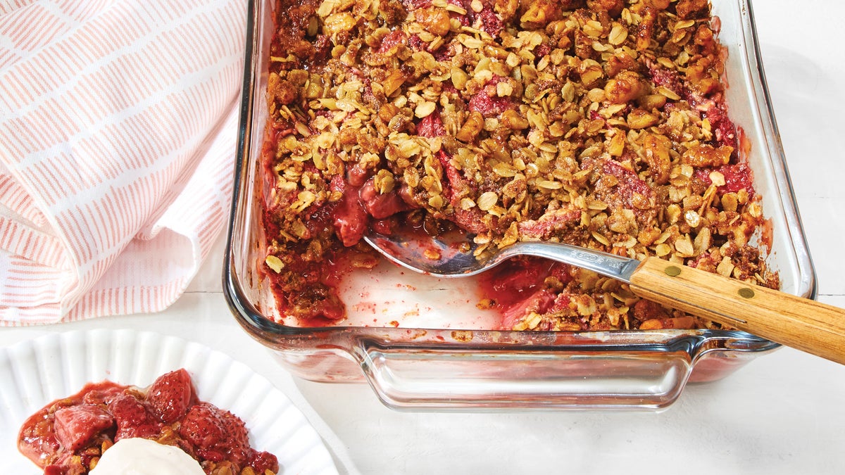 Strawberry Ginger Crisp Recipe