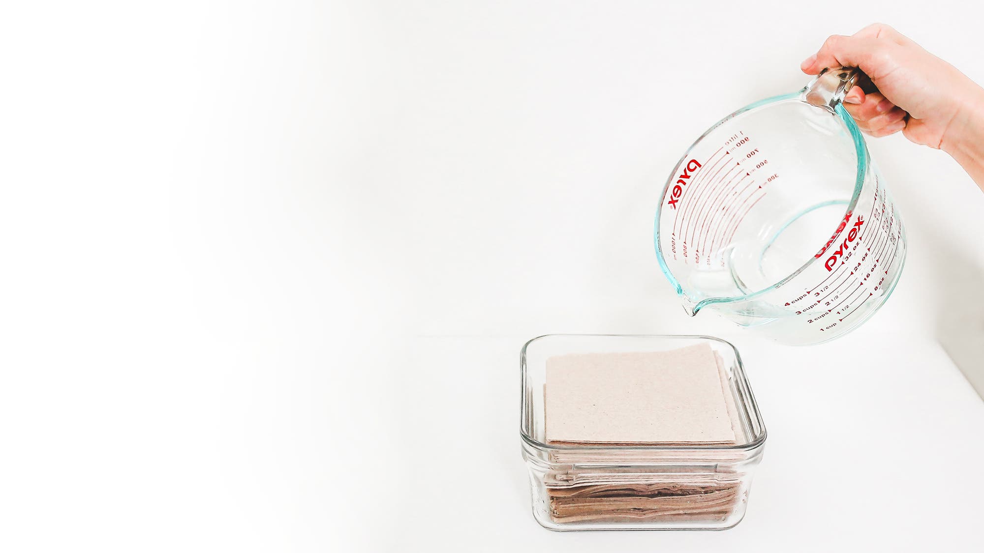 DIY Cleaning Wipes Step 2