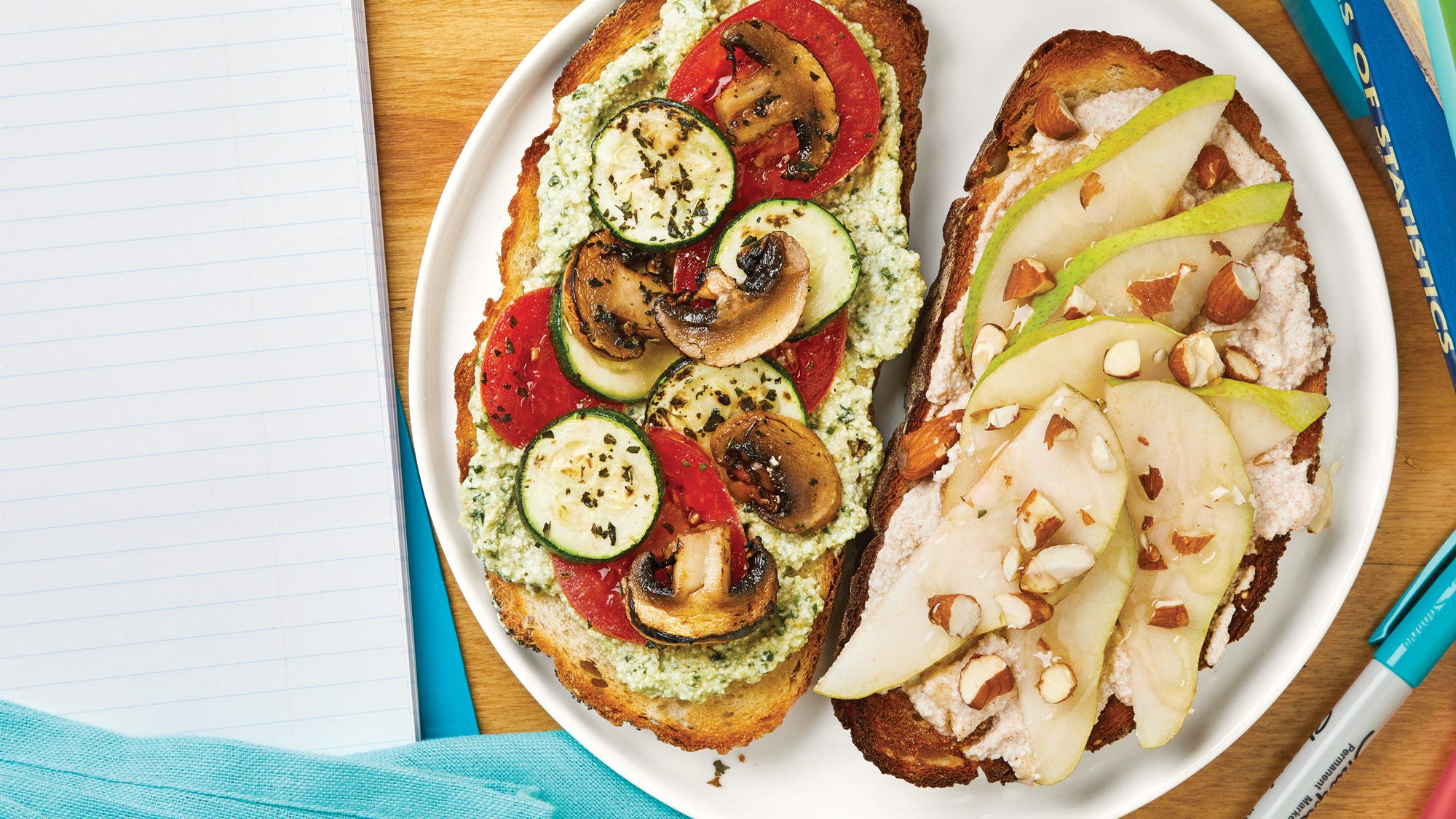 Ricotta Breakfast Toast recipe