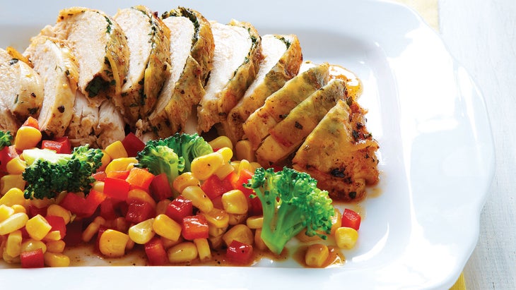 Roasted-Whole-Chicken-Au-Jus Slow cooker roasted whole chicken recipe