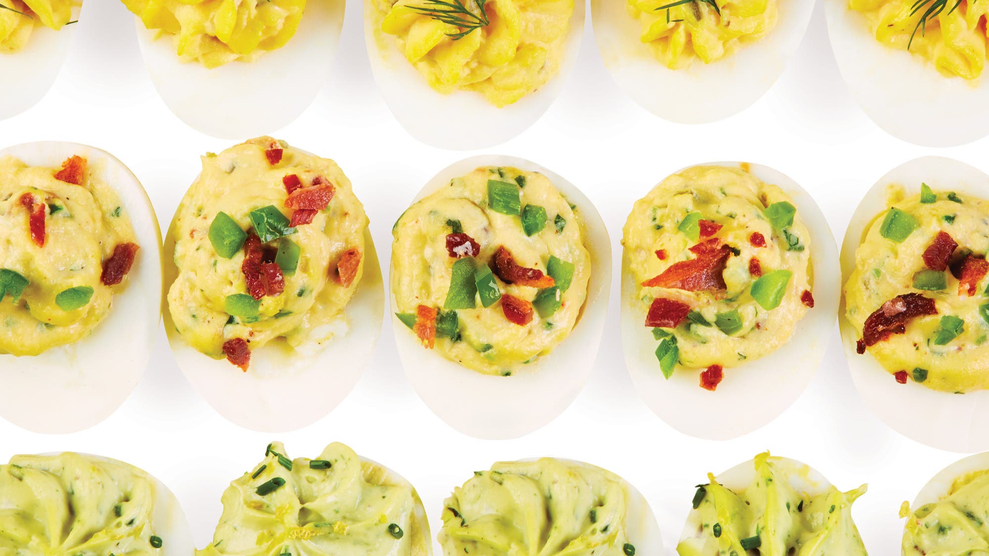 Bacon & Jalapeño Deviled Eggs recipe
