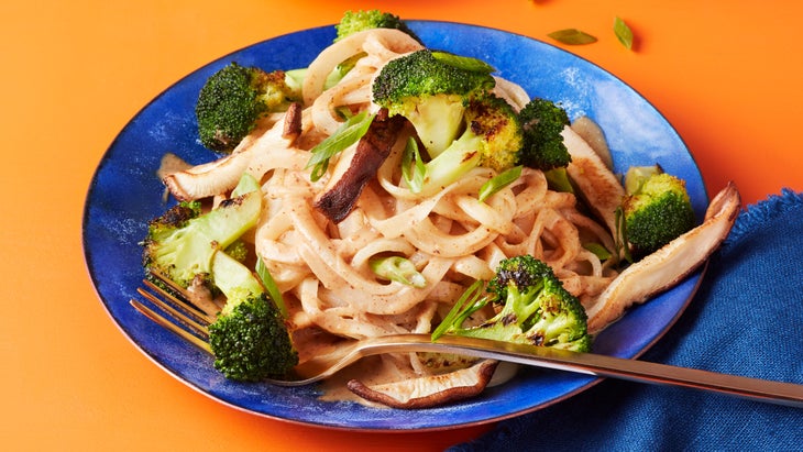 Sesame-Turnip-Noodles-with-Broccoli-&-Mushrooms_84-web Sesame Turnip Noodles with Broccoli & Mushrooms recipe
