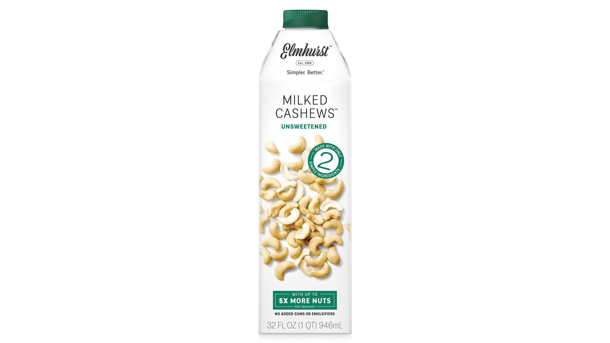 Elmhurst Unsweetened Milked Cashews