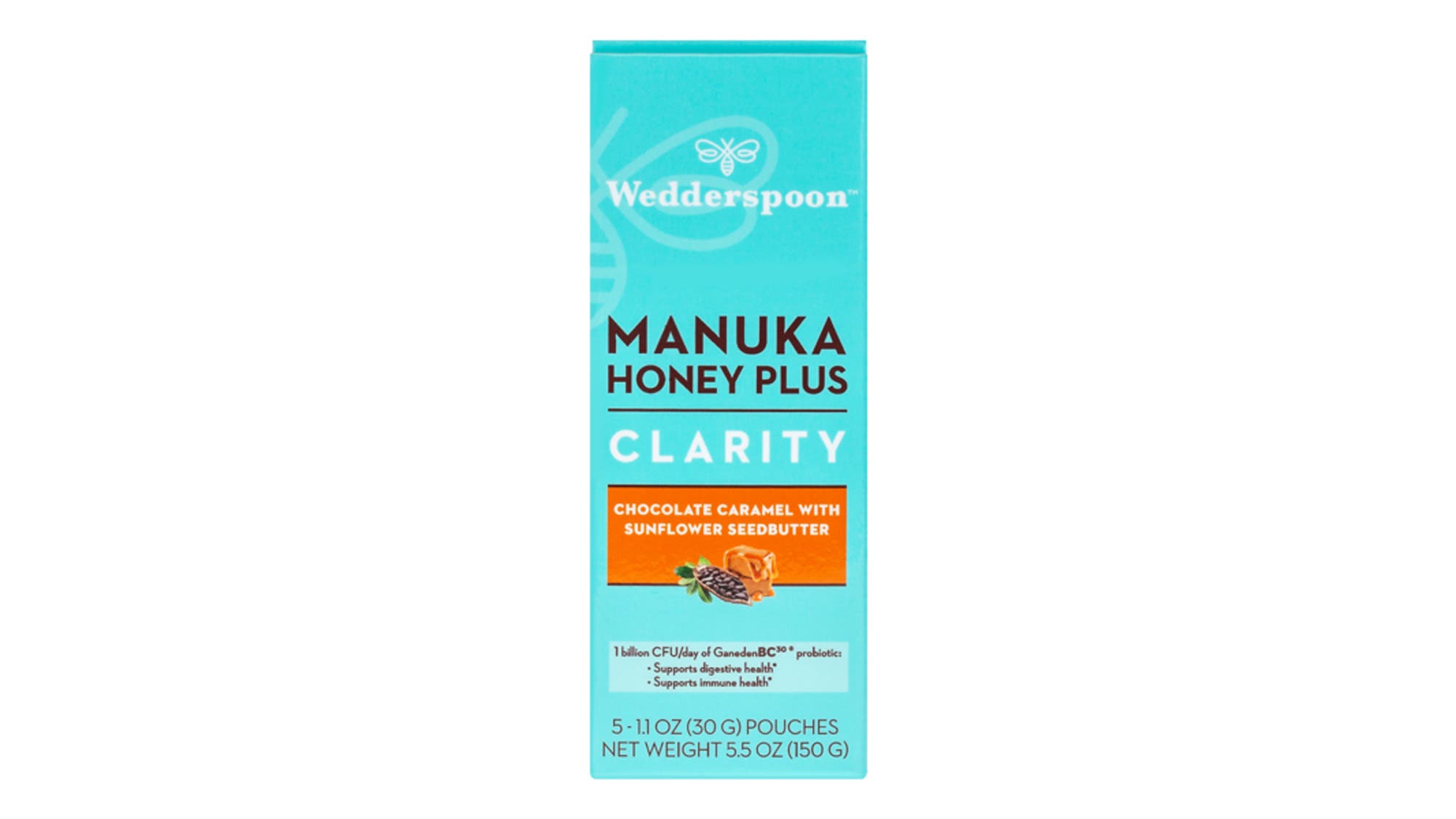 Manuka Honey Plus Clarity Chocolate Caramel with Sunflower Seed Butter