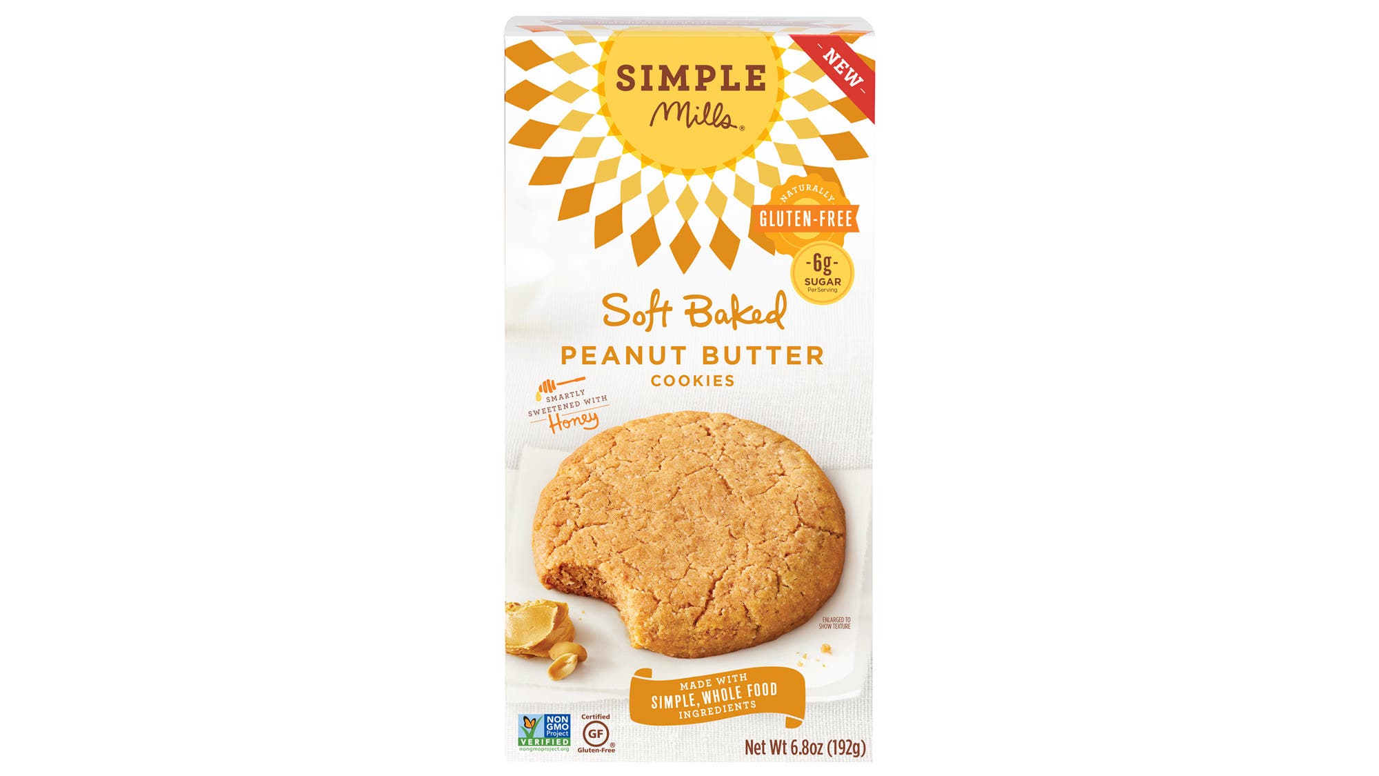 Simple Mills Soft Baked Peanut Butter Cookies