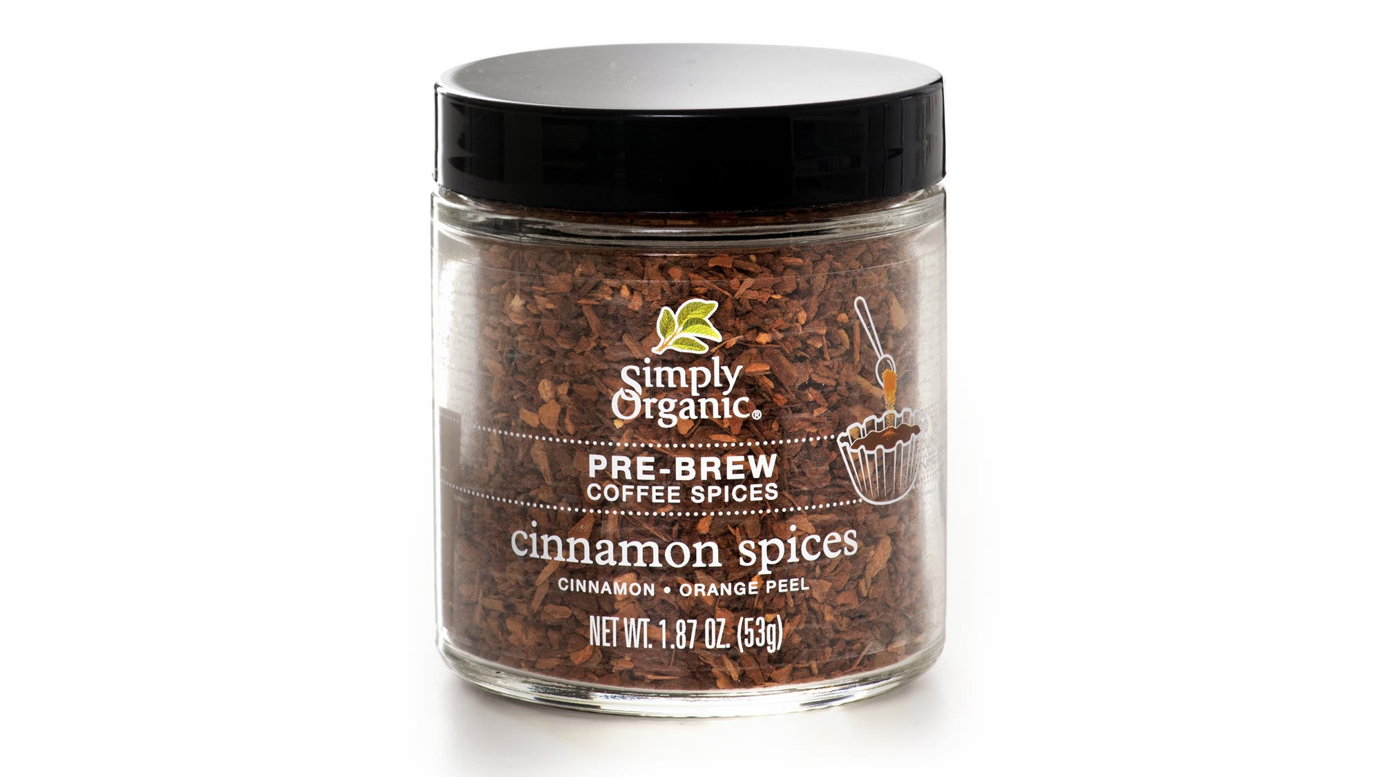 Simply Organic Pre-Brew Spices in Cinnamon Spices
