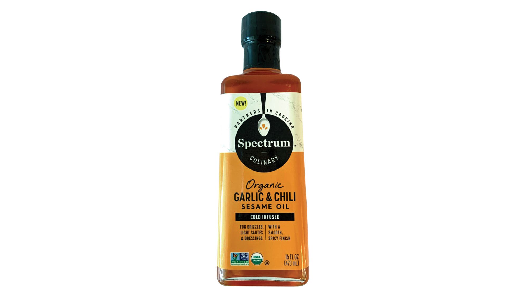 Spectrum Culinary Organic Garlic & Chile Sesame Oil